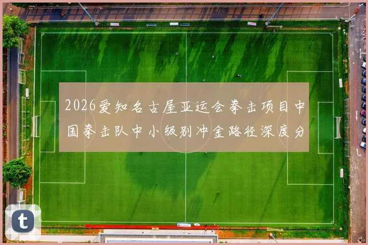 2026爱知名古屋亚运会拳击项目中国拳击队中小级别冲金路径深度分析